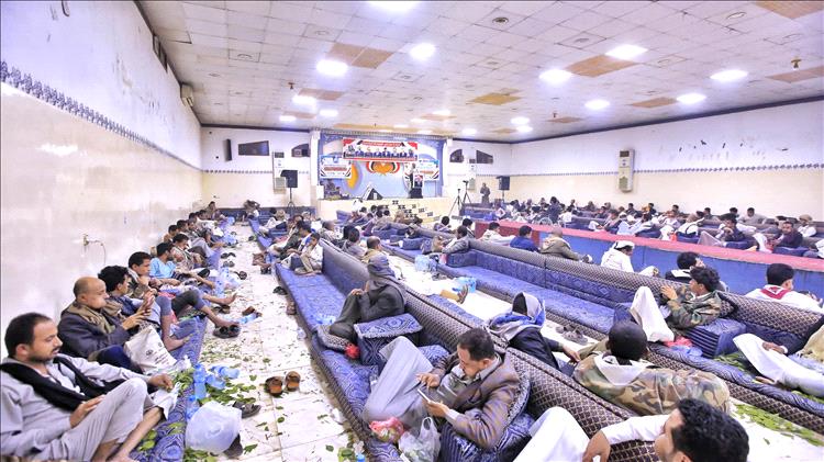تكريم 190 جريحًا من الجرحى ومعاقي أبناء مديرية القفر  خلال بمأرب