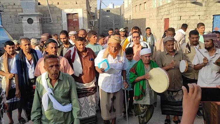 بهجة العيد تتجلى في منطقة المقبابة بمودية  أبين