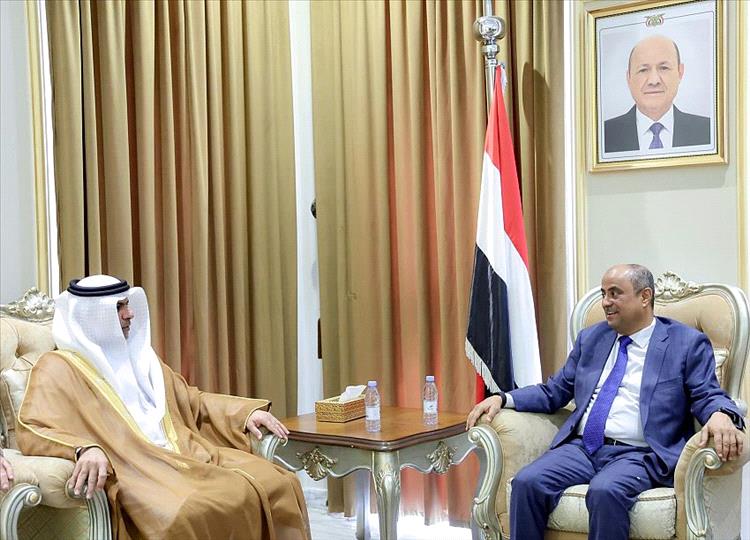 رئيس الوزراء يستقبل السفير الإماراتي لدى اليمن