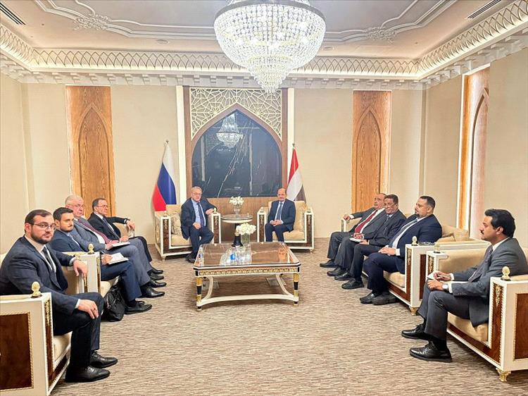 وزير الخارجية يلتقي المبعوث الخاص للرئيس الروسي للشرق الاوسط وأفريقيا