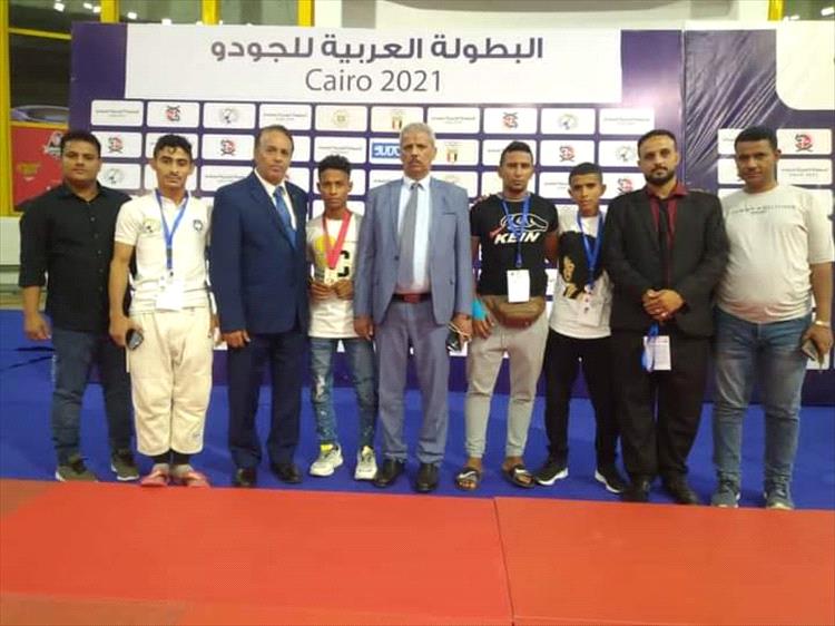 لحج تتألق في بطولات الجودو الخارجية بقيادة بسيم الطيار وصدام الأهدل