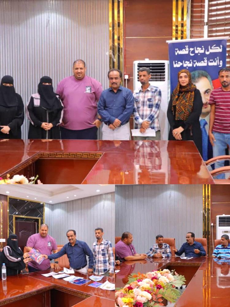 لجنة السلامة المجتمعية في عدن تزور مديرية خورمكسر لتعزيز التعاون و التعريف بمبادراتهم