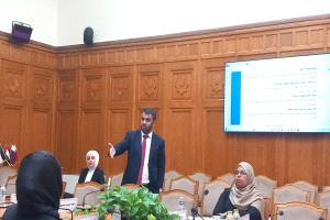 بلادنا تشارك في اجتماع إعداد الاستراتيجية العربية للصحة الرقمية .