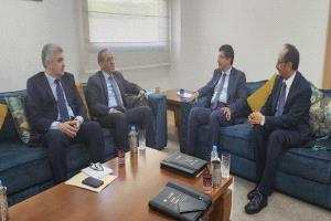 وكيل وزارة الخارجية يبحث مع مسؤولين في الخارجية المغربية تعزيز العلاقات الثنائية وتنسيق المواقف الدولية