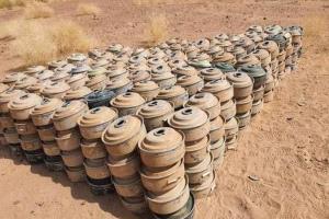 خلال أسبوع.. مسام ينتزع 1.504 لغما في اليمن