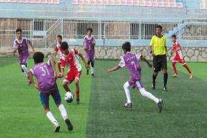 الأهلي يهزم السهام في بطولة البراعم لأندية تعز