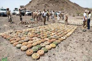 خلال الثلث الأول ن العام الجاري.. مسام ينتزع 13.7ألف مادة متفجرة