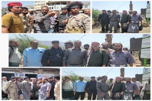 المدير الشاعري يوقف أعمال البسط والاعتداء على الشارع العام في مدينة قعطبة