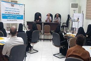 مكتب الصحة بعدن ينظم دورات تدريبية لإدارة حالات الكوليرا ومكافحة العدوى والتخلص من النفايات الطبية
