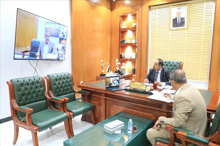 محافظ حضرموت الأستاذ مبخوت بن ماضي يبحث مع برنامج الأغذية العالمي خطط تدخلات العام القادم