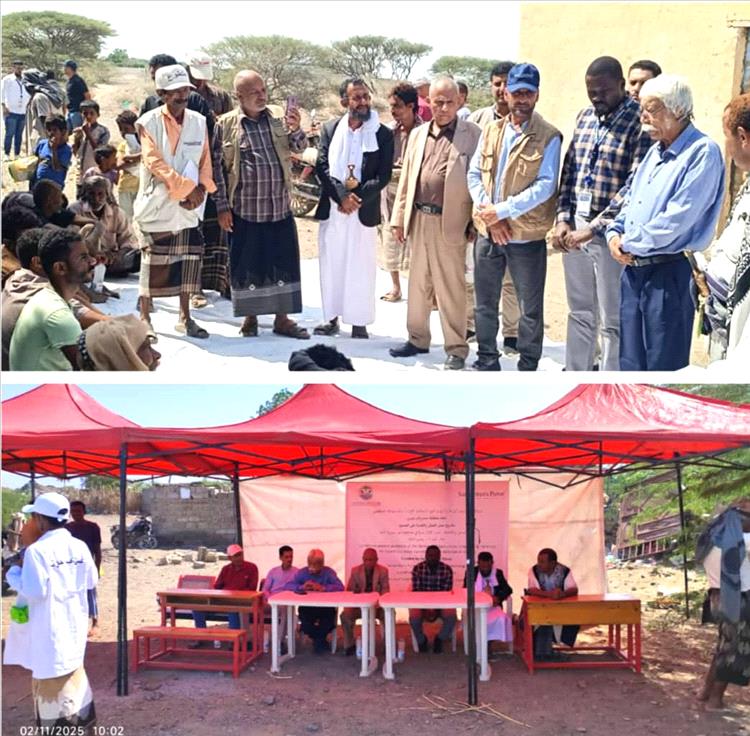 تدشين توزيع 600 رأس ماعز للمستفيدين من مشروع "سبل العيش والقدرة على الصمود" بالمخا