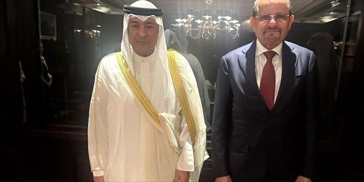 وزير الخارجية يلتقي الأمين العام لمجلس التعاون لدول الخليج العربية