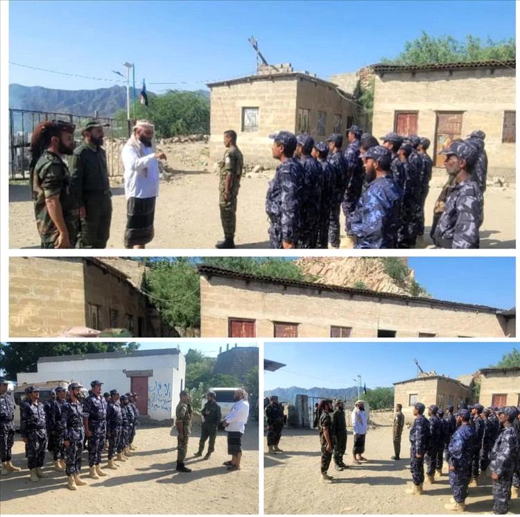 لحج..مدير طور الباحة يستقبل دفعة عسكريةجديدة من رجال الأمن