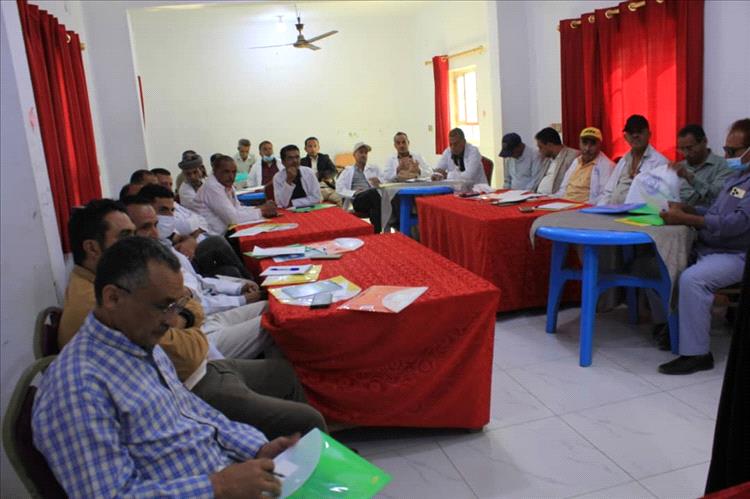 تدشين فعالية الدورة التدريبية التنشيطية لفرق الاستجابة السريعة بالضالع