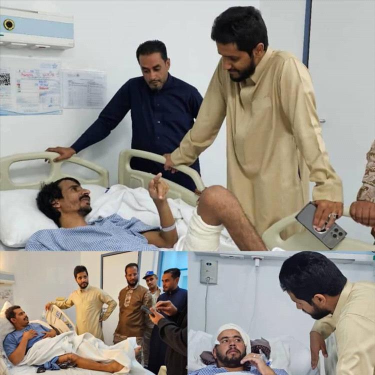 نائب قائد الفرقة الرابعة طوارئ يزور جرحى المعارك في مستشفيات نجران ويطمئن على صحتهم