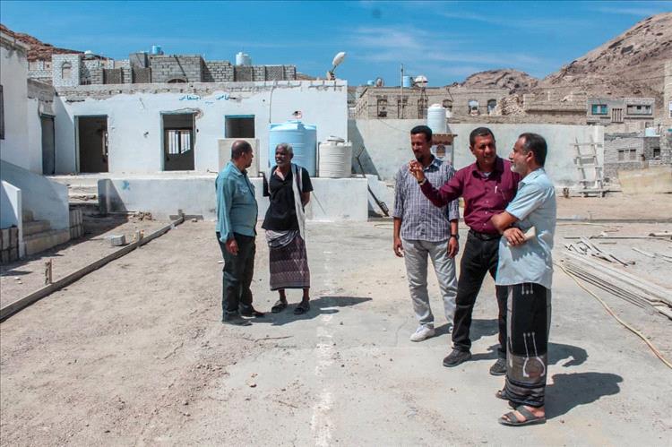 مدير عام بروم ميفع يتفقد مشروع منشأة نصر بروم الرياضي