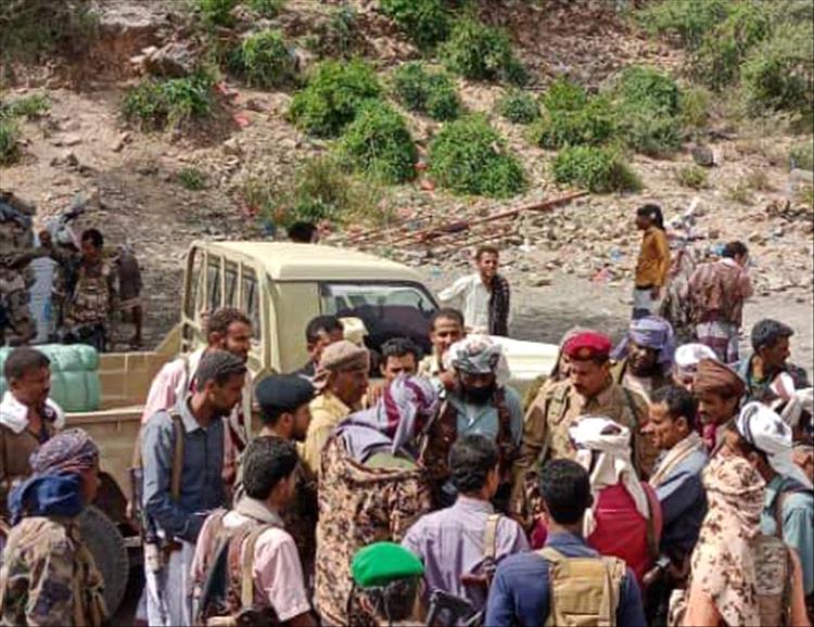 أجهزة الأمن في المسيمير تعثر على جثة امرأة من ساكني حبيل حنش مقتولة بقرب خطوط التماس مع مليشيا الحوثي