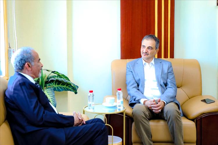 مستشار رئيس مجلس القيادة الرئاسي يناقش مع محافظ العاصمة عدن مستجدات الأوضاع