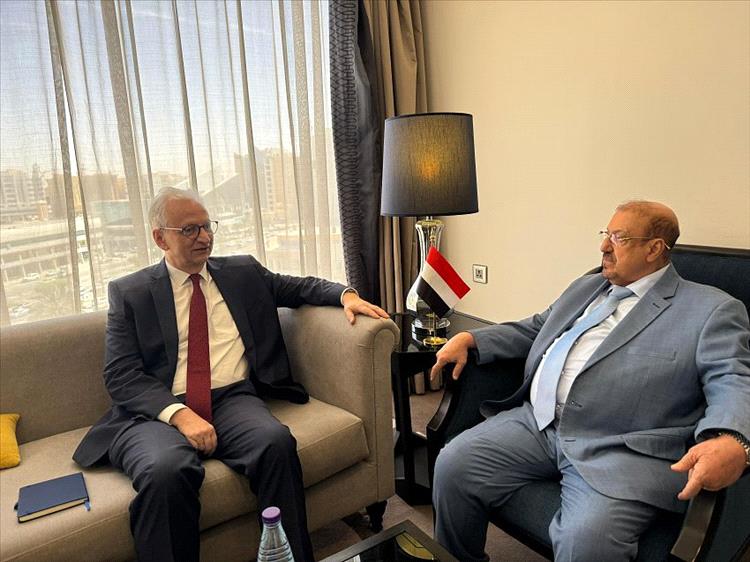 رئيس مجلس النواب يبحث مع السفير الالماني الجهود المشتركة لدعم مسار التعافي الاقتصادي