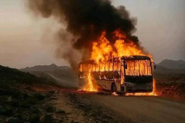 فشل حراري قاتل.. تقرير هندسي يكشف أسباب احتراق باص العرقوب