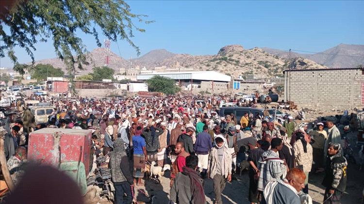 نجاح عملية تحويل سوق الأغنام بمديرية مودية إلى موقعه الجديد في السيلة