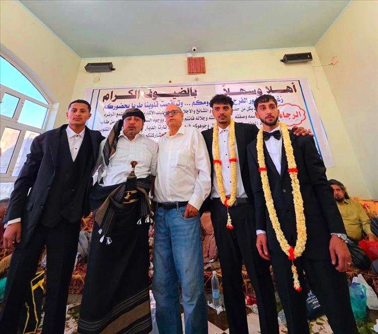 الشعيب تشهد عرسًا جماعيًا بهيجًا في منطقة حذارة