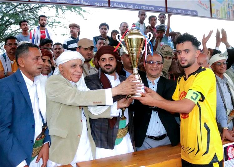الصقر يُتوج بكأس أربعينية الشهيدة افتهان المشهري بفوز مستحق على منتخب المعافر