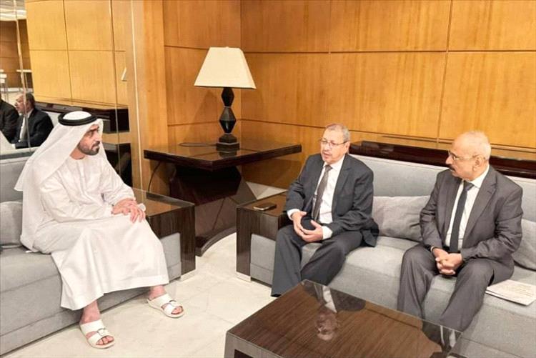 رئيس مجلس القضاء الأعلى يلتقي رئيس المحكمة الاتحادية العليا الإماراتي