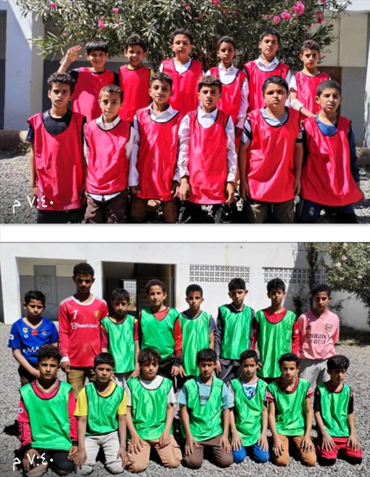 بالخمسة الصف 7 يتصدر دوري مدرسة الفاروق