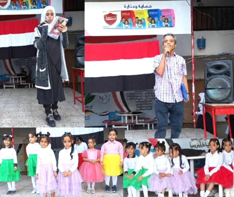 طالبات مدرسة الحمزة بتعز ينفذن إذاعة توعوية عن الكوليرا لتعزيز الوعي الصحي