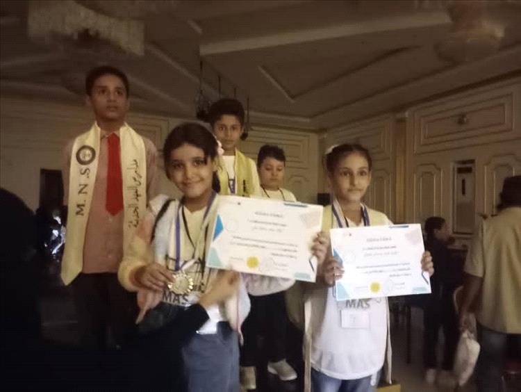 مدرسة التميز الأهلية بجعار تحصد المركز الثاني في مسابقة الحساب الذهني بمحافظة لحج