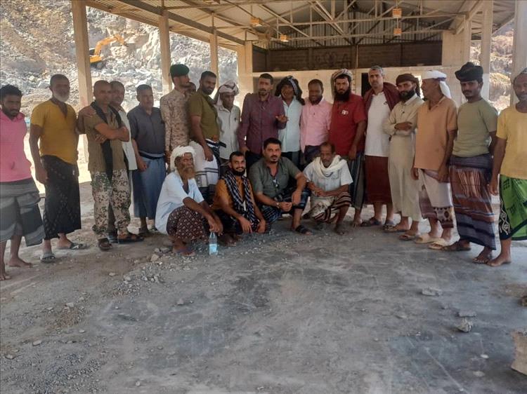 الجوهري الى منطقه فقم  في اولى مهامه رئيسا للجان المجتمعية في البريقه