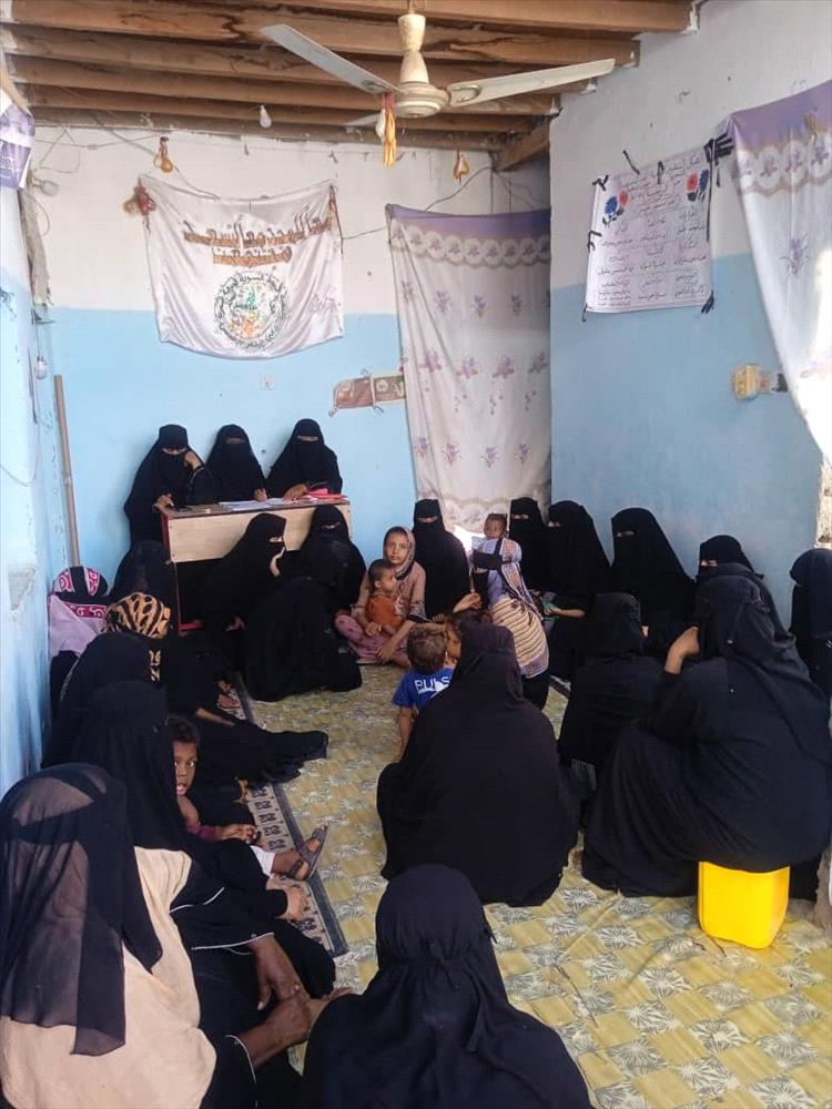 زيارة متطوعة من لجنة الإنقاذ الدولية إلى جمعية المجد