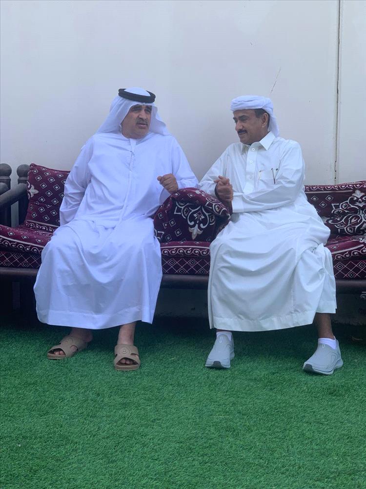 محافظ شبوة ابن الوزير يلتقي الدكتور الزاهري في ابو ظبي