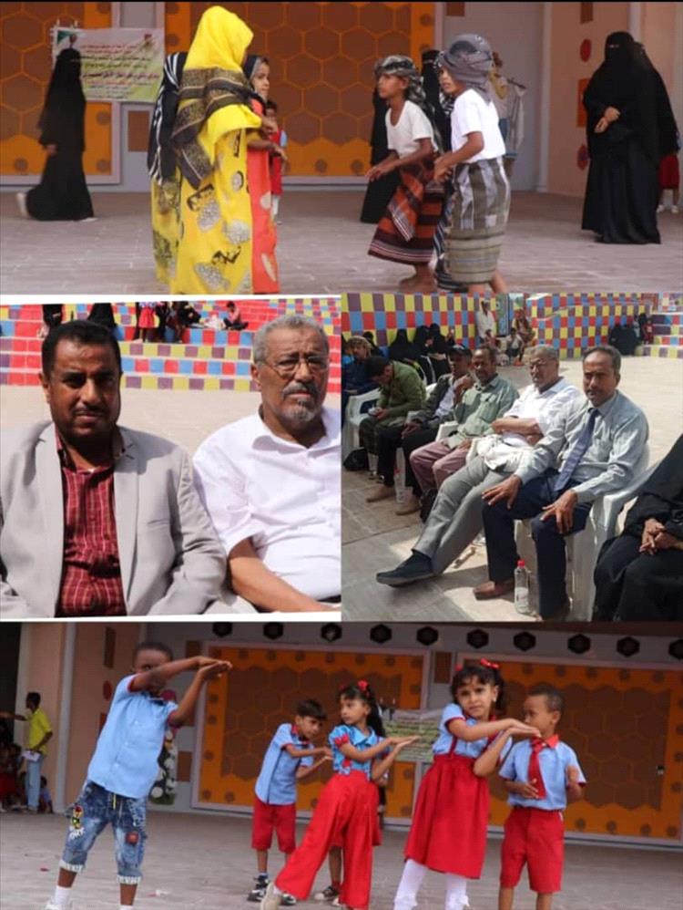 تربية أبين تقيم المعرض الثاني لرياض الأطفال عن الحرف والمهن احتفاءً بيوم الطفل العالمي