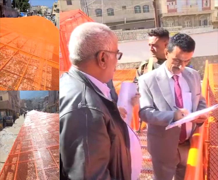 مدير عام «القاهرة» بتعز يتسلم مشروع تشبيك سائلة وادي المدام بعد استكمال تنفيذه