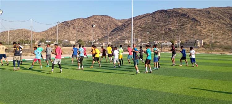 عرفان يبدأ تحضيراته على ملعب الناصر عزان استعداداً لبطولة الدرجة الثانية