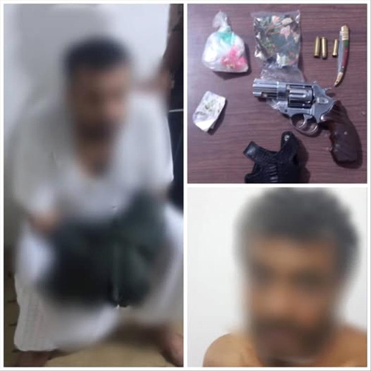 إدارة مكافحة المخدرات في المهرة تلقي القبض على شخصين بحوزتهما مواد مخدرة