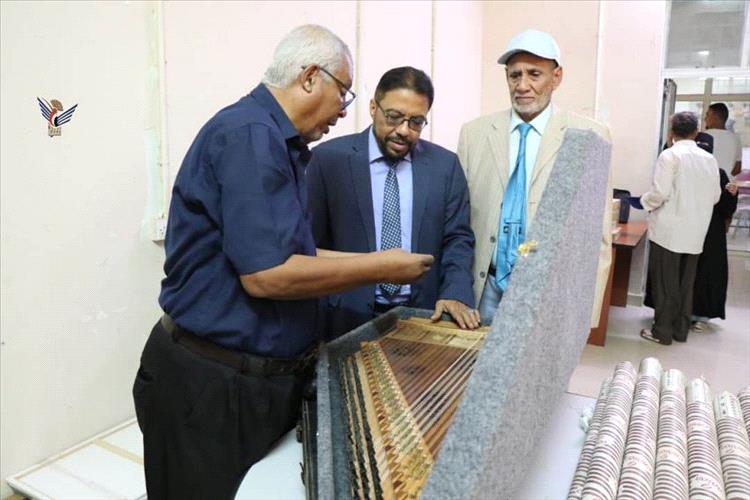 باسليم يطلع على احتياجات معهد جميل غانم للفنون في عدن لإعادة تشغيله