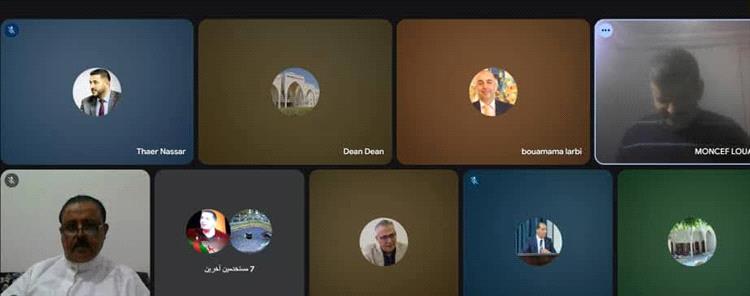 جامعة المهرة تشارك في الاجتماع التأسيسي للشبكة العربية للدراسات العليا في علوم الإعلام والاتصال