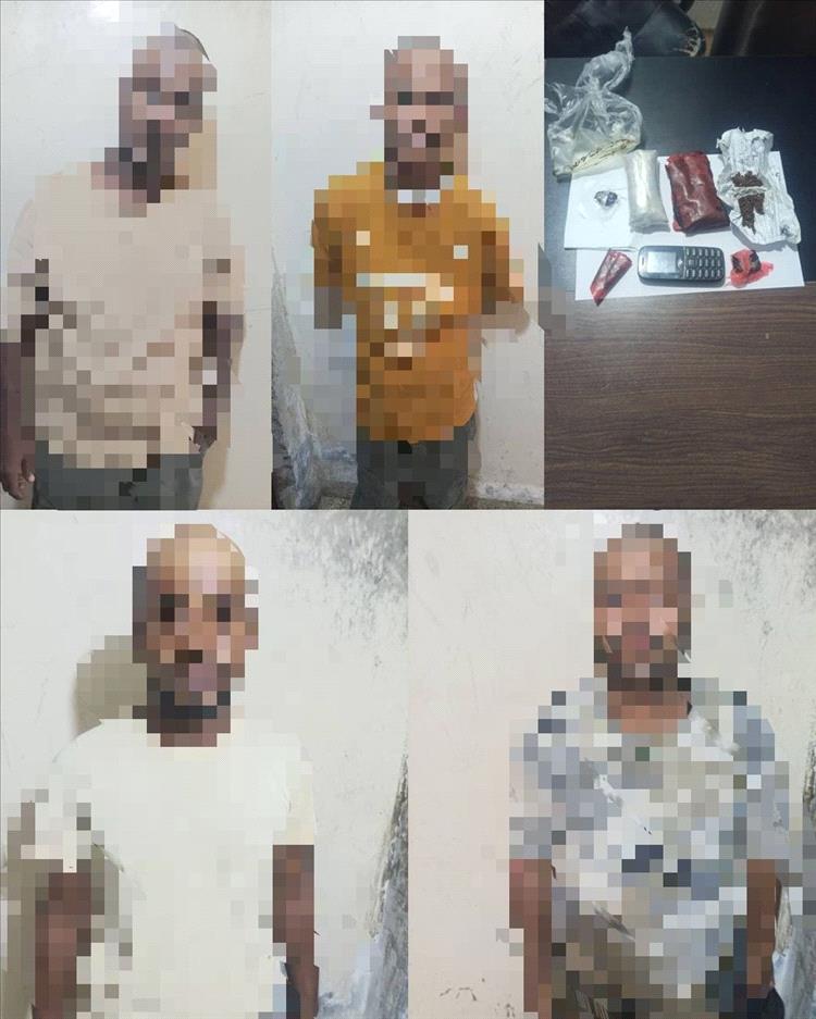 القبض على أربعة مروجين للمواد الممنوعة في المهرة