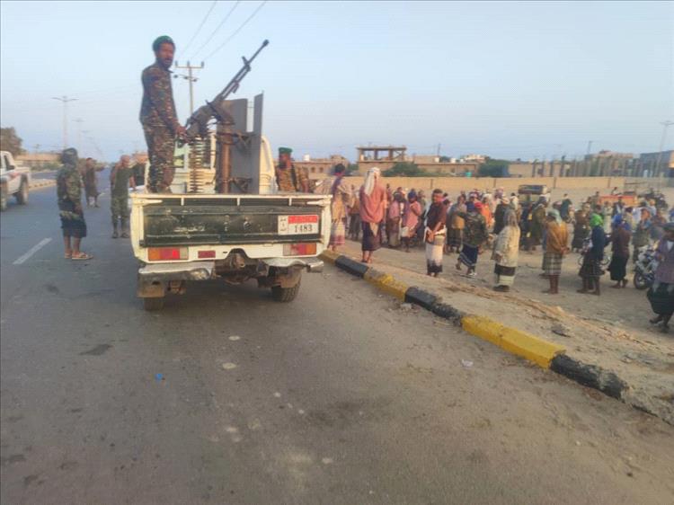 السلطة المحلية والحزام الأمني زنجبار ينظمان حملة لنقل سوق الأغنام وتحسين الحركة المرورية