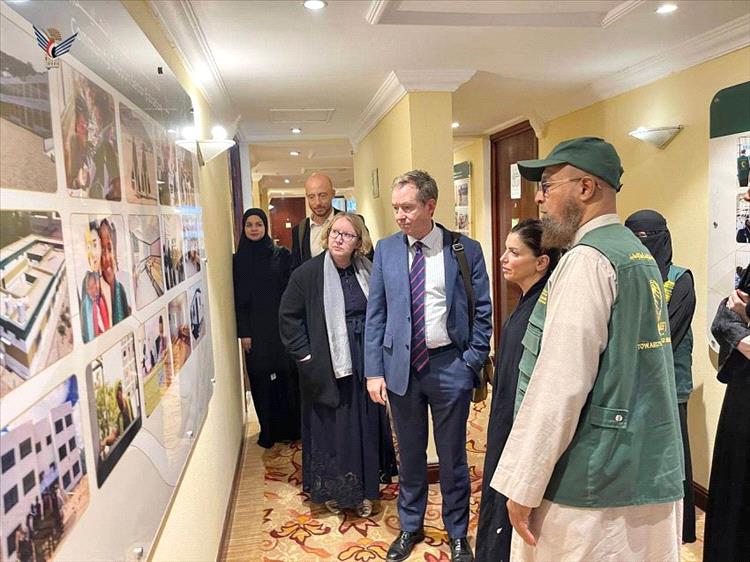 وفد بريطاني يطلع على جهود مركز الملك سلمان للإغاثة في اليمن