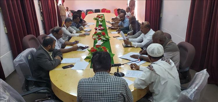 اجتماع الدوره الاعتيادية الحادي عشر للعام 2025م للمكتب التنفيذي بمديرية القطن