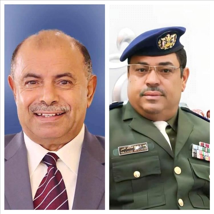 مدير كلية الشرطة حضرموت يرفع برقية تهنئة للأستاذ سالم أحمد الخنبشي بمناسبة تعيينه محافظًا للمحافظة