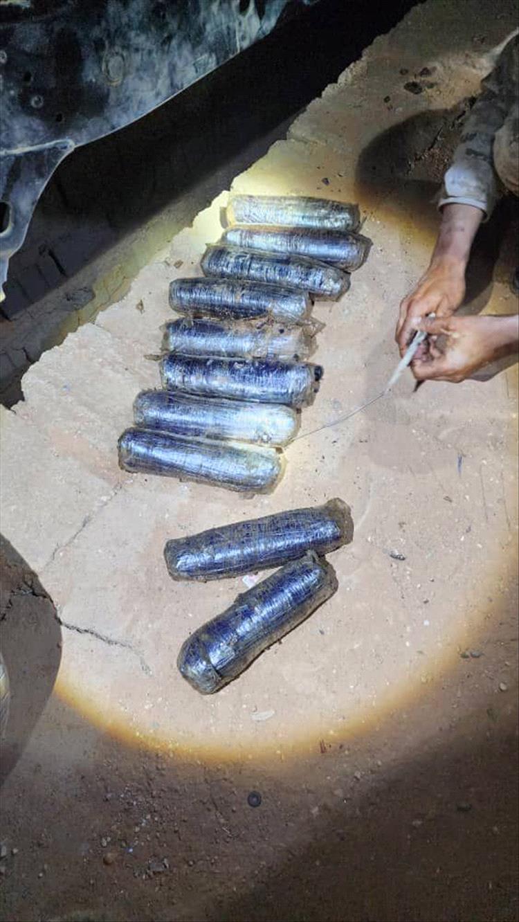 كتيبة حماية وأمن منفذ الوديعة تُحبط تهريب 24 كيلوغراماً من الحشيش المخدر كانت في طريقها إلى السعودية