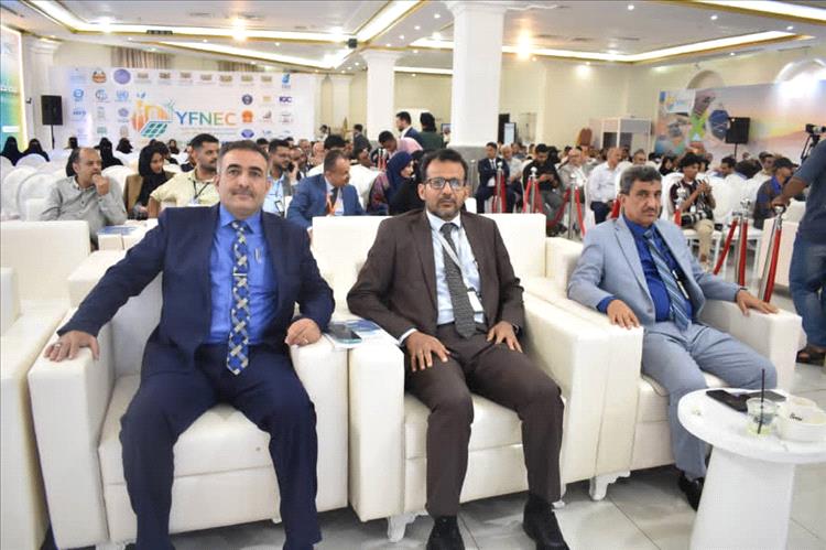 وكيل محافظة أبين " الجنيدي" يشارك في المؤتمر الوطني الأول للطاقة المتجددة باليمن
