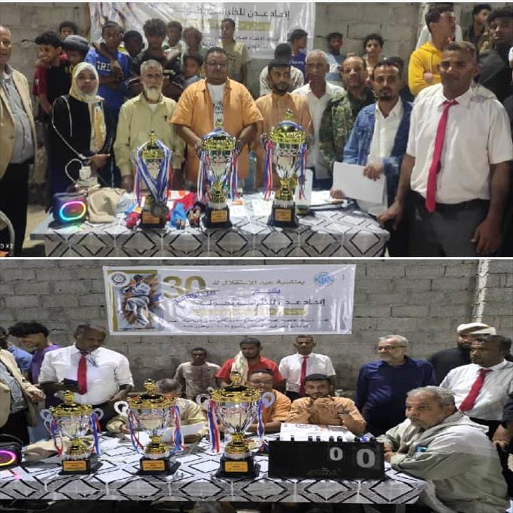 بطولة عدن للكارتيه تواصل إثارتها وتكشف هوية المراكز الثلاثة الأولى