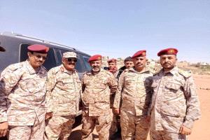 قائد المنطقة العسكرية الرابعة يتفقد اللواء ٨٣ في مريس