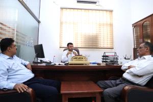 لقاء في عدن لتعزيز الإرشاد ودعم القضية الفلسطينية